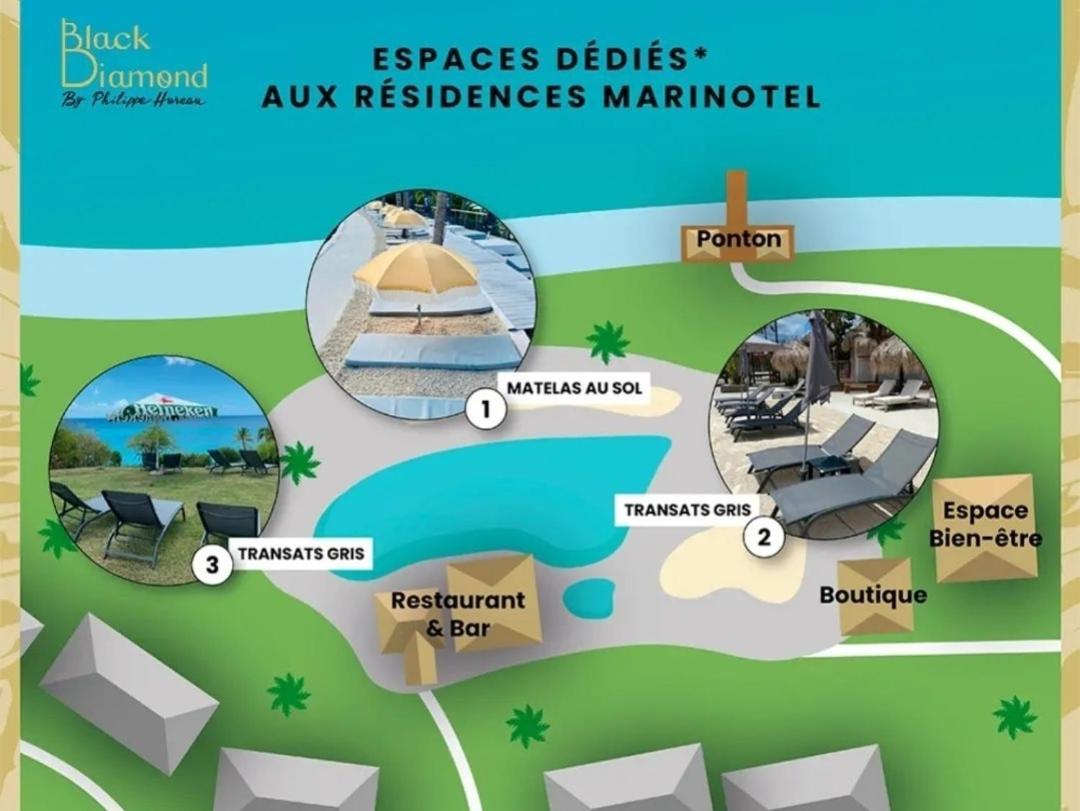 Perle Marine Diamant Apartment Le Diamant Exterior photo